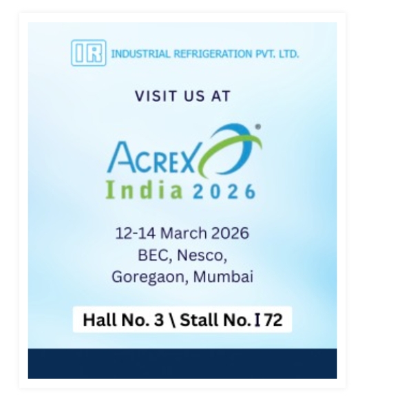 Industrial Refrigeration Pvt. Ltd. Participates at ACREX India 2026